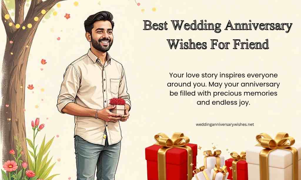Wedding Anniversary Wishes For Friend